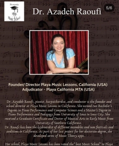 دکتر پویان آزاده عضو هیات ژوری بین المللی فستیوال پیانو پرستانتیا شد